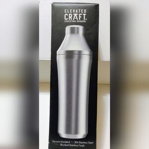 Elevated Craft Cocktail Stainless Steel Cocktail Shaker
